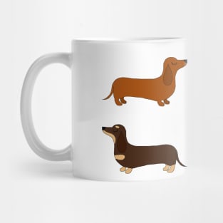 Dachshund Patterns Mug